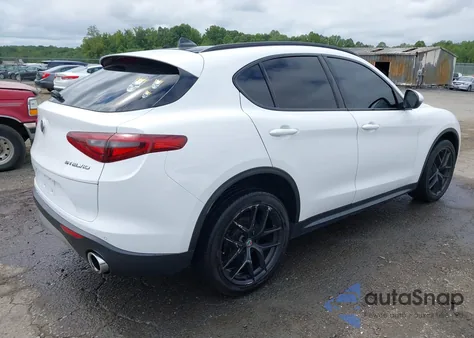 2018 Alfa Romeo Stelvio Ti Sport Awd from USA, damaged, VIN ZASFAKNN1J7B89944